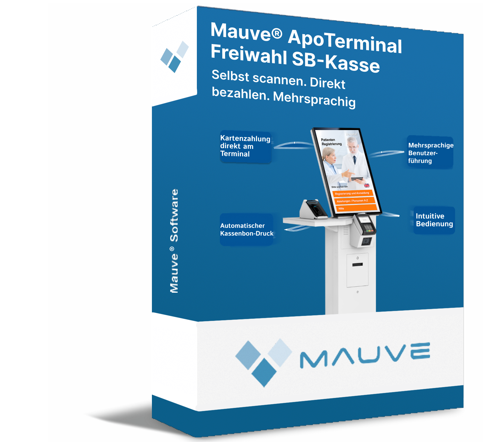 Mauve® ApoTerminal Freiwahl SB-Kasse
